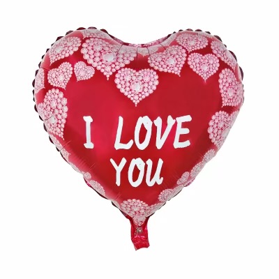 18″ I LOVE YOU Red & Pink Heart